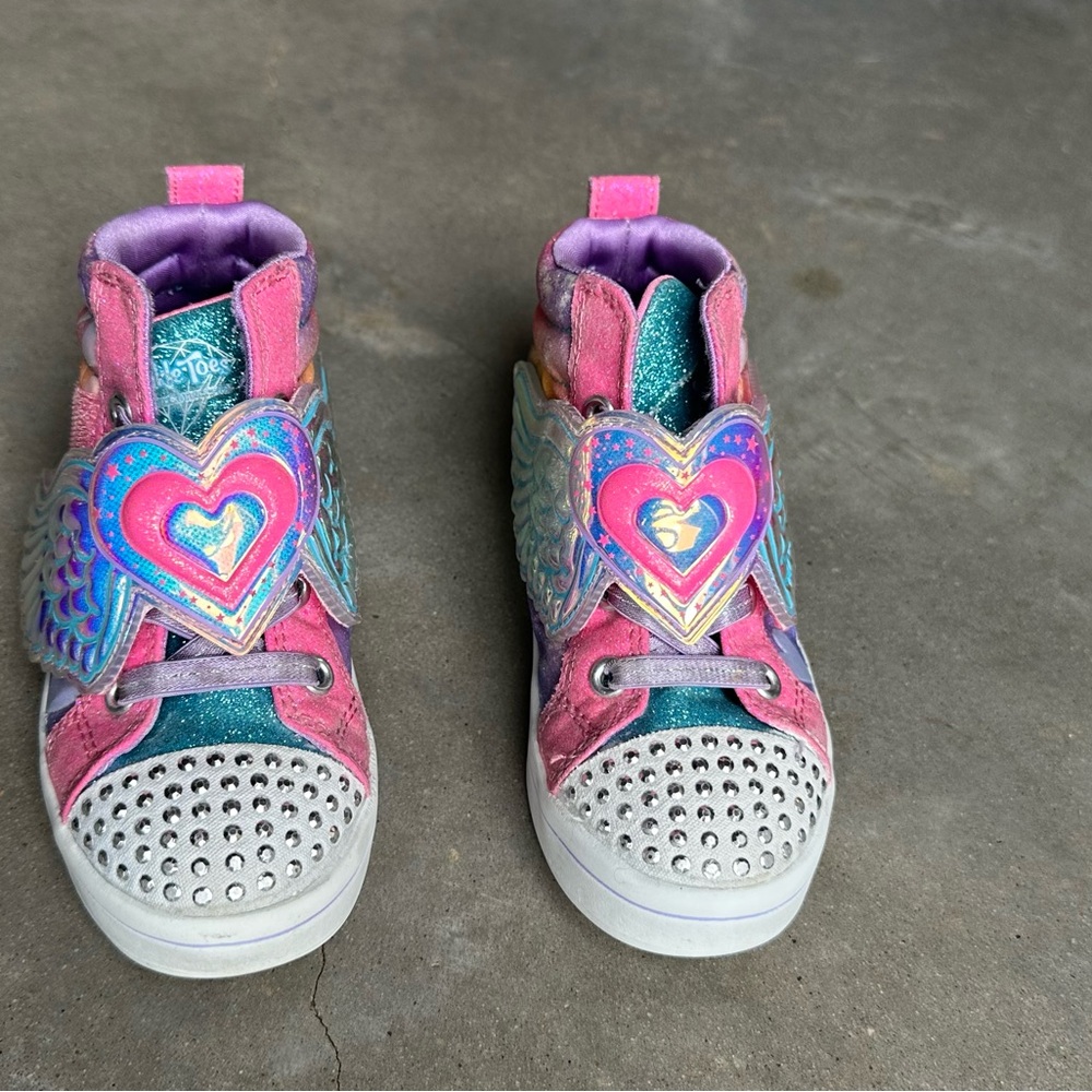 Skechers twinkle toes toddler size 10